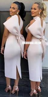 High Neck Satin Sleeveless Tea Length Honest Bridesmaid Dress Fc2596 Bridesmaids Brid Cheap Bridesmaid Dresses Online Bridesmaid Dresses Online Fancy Dresses