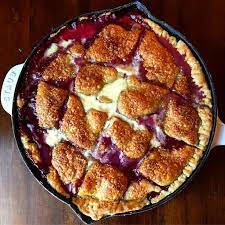 Swampy Pandowdy A Mash Up Of Amandahesser S Raspberry Swamp Pie One Of My All Time Favorite Pies And My Peach Dessert Recipes Favorite Pie Homemade Recipes