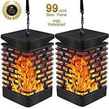 Flicker flame lantern with handle,and battery operated, easy for demoflicker ligting effectingantique brass lanternchristmas holiday deccorationrequest:3xaabatteries(not incldued). 15 Best Hanging Solar Lights For Garden Gazebo More 2019 Reviews Hanging Solar Lights Outdoor Lantern Lighting Solar Lights Garden