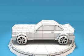 Cartoon Luxury Car Low Poly 3d Model Sponsored Cheaper Online Store Save Ad Low Poly 3d Models Luxury Cars Car Low