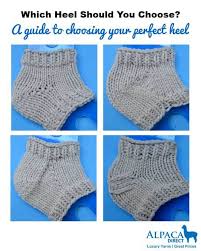 Using inexpensive bulky yarn, they work up quickly. Learn An Easy Way To Choose Your Sock Heel Style Sock Knitting