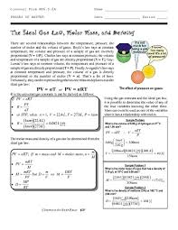 Sketch the root locus with respect to k for the equation i + kl(s) = 0 for the listed choices of l(s): Ideal Gas Law Worksheet Worksheet List