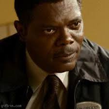 # weird # creepy # funny face # weird face # desiigner. Samuel L Jackson Funny Face Gifrific
