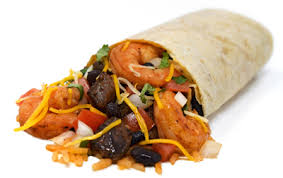 Pico de gallo, verde salsa (medium), roja salsa (hot), shredded lettuce, cheddar and jack cheese blend, diced onions, cilantro, limes, sour cream. Chronic Tacos Adds Surf And Turf Burrito