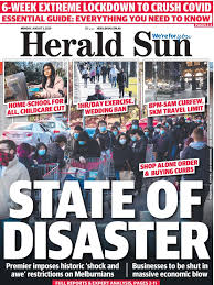 Confusion endemic as the pandemic rolls on. Herald Sun 30th Birthday The Front Pages That Shocked And Inspired Herald Sun