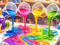 Acrylic Pouring for Kids with Michelle