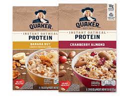 Microwave ovens vary in power. Instant Oatmeal Protein Quaker Oats