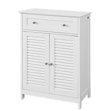Ils existent dans différentes formes et différentes tailles avec. Meuble Bas De Salle De Bain Armoire Toilette Buffet Commode Blanc Frg238 W Sobuy Vente De Armoire Colonne Etagere Conforama