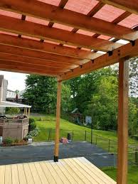 If the measurements are the same, the frame is square and true. How To Build A Pergola On An Existing Deck That Will Stay Strong And Beautiful For Years Ozco Building Products