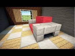 See Some Amazing Minecraft Couch Designs And Other Seating Ideas Minecraft Couch Ideas Minecraft Couch Minecraft Furniture Ideas