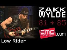 Zakk Wylde Plays Low Rider On Emgtv Youtube Zakk Wylde Lowriders Rider