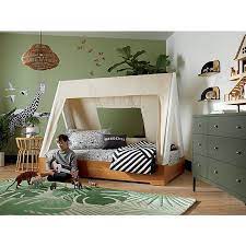 Tropical Rug Crate And Barrel Children Room Boy Green Boys Room Toddler Boy Room Decor