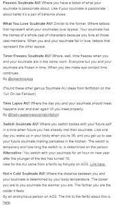 Soulmate Aus Creative Writing Prompts Writing Promps Writing Dialogue Prompts
