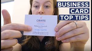 What your business card needs. 10 Top Tips When Buying Business Cards