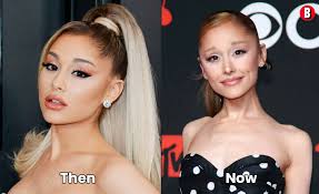 Ariana Grande's transformation over the years is stunning—she looks slimmer  and more confident than ever! What do you think about her evolution?  Comment below and share your thoughts! #BeforeandAfter
