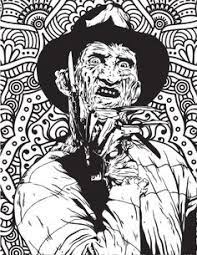Jennifer stay has created over 500 beautiful hand drawn coloring pages for adults. Horror Adult Coloring Pages
