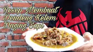 Resep dendeng kelem tanpa santan. Cara Membuat Dendeng Sapi Manis By Panduan123