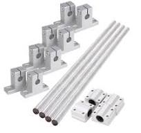 CNBTR Horizontal Linear Motion Ball Bearing Slide Bushing 8mm Dia &Shaft  Optical Axis 300mm Linear with Rod Rail Support Set: Amazon.com: Industrial  & ...