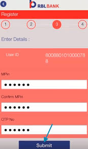 Once this is established, you can generate your mpin using either the online method or the offline method. How To Register For Rbl Mobank App Online