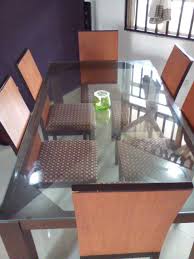 Amart furniture has an extensive range of dining tables to suit every home's size, style and budget. Beautiful Glass Top Dining Room Table Seats 6 N60 000 Properties Nigeria