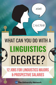 12 Jobs For Linguistics Majors The University Network Linguistics Major Linguistics Grants For College