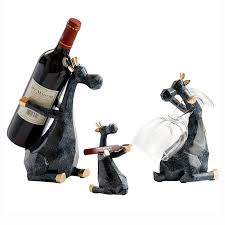 Made form retired wine barrels and reclaimed wood top. Ul Li Elk Shape The Wine Rack Is In The Shape Of A Playful Elk Which Is Cute And Vivid Can Play A Decorative Role For Your Home Li Li Multi Purpose Includes 3 Elk Wine Racks With