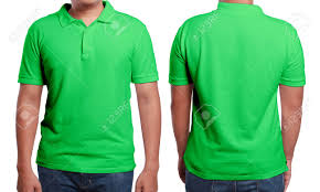 Polo t shirt design mockup. Green Polo T Shirt Mock Up Front And Back View Isolated Male Stock Photo Picture And Royalty Free Image Image 80505456
