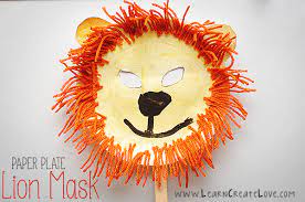 Lion Mask Craft Lion Craft Masks Crafts Lion Mask