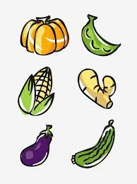 food elements hand drawn cute cartoon vegetables food element hand drawn food cartoon food png and vector with transparent background for free download วอลเปเปอร กราฟ ก พ นหล ง