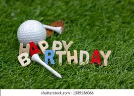 Happy Birthday Golf Images Stock Photos Vectors Shutterstock
