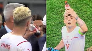 Jul 12, 2021 · granit xhaka is a famous swiss professional footballer. Switzerland S Granit Xhaka Drinks A Bottle Of Coke Before Penalty Shootout Win Against France