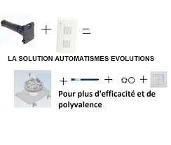 Le volet roulant se manipule sans effort depuis un inverseur pour automatismes, avosdim ou n'importe quel autre marque. Kit D Adaptation Pour Moteur Somfy Rts Dans Volet Roulant Bubendorf