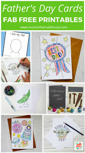 This father's day card idea for kids will allow you to recycle the old stack of magazines and newspapers. Free Father S Day Cards And Printables Mum In The Madhouse