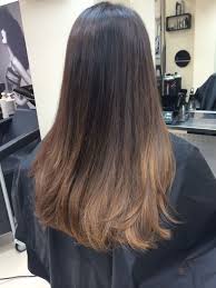 We have some beautiful shots of short and long hair as well as what it looks like on black and red hair. Dark Brown Hair With Caramel Ombre Look So Natural Brown Hair Balayage Medium Brown Hair Balayage Hair Blonde Long