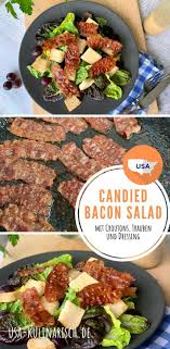 Candied Bacon Green Salad Nach Jamie Oliver Rezept Wintersalat Rezepte Schinkenspeck