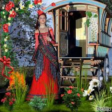 Resultado de imagem para acampamento cigano