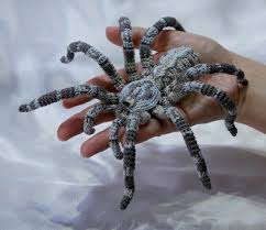 Levensechte Haak Tarantula Haak Indiase Tijger Spider Etsy Amigurumi Insectos Animales