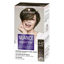 Cependant avant d'aller plus loin, il est important de cerner les contours. Coloration Cheveux Speciale Cheveux Blancs Nuance 4 0 Chatain Schwarzkopf La Boite A Prix Carrefour