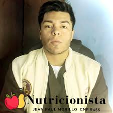Nutricionista Jean Paul Morillo