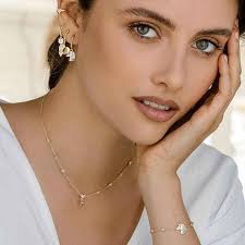 BRACCIALE ZIRCONI E UNICORNO CENTRALE DONNA RUE DES MILLE