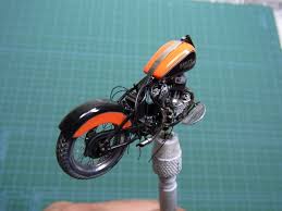 Pin Von Bobber Auf Bike In 2020 Miniatur Motor Motorrad Modell