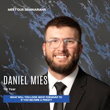 Check out this week's Catholic Advance to get to know all our new  seminarians. Keep them in your prayers!⁣ ⁣ Daniel Mies is a parishioner at  St. Francis of Assisi, Wichita.⁣ ⁣ #