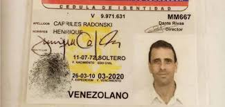 Resultado de imagen para cedulas con venezolanas