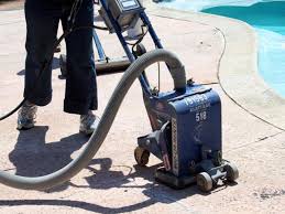 The pool is drained, disassembled, and hauled away. How To Resurface A Pool Patio How Tos Diy