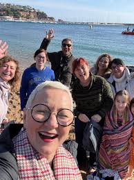 1r bany 2026 al millor lloc del món 🩵💙#santfeliudeguixols❤️ #tradicions  #amigues #fred #mar