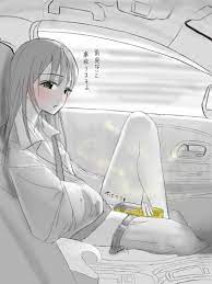 車内放尿 - Omorashi Artwork - Omorashi
