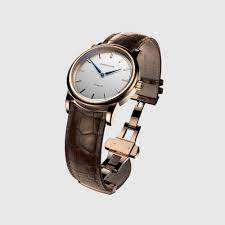365 Corniche Mens Heritage 40 Watch In Rose Gold And White Dial With Blue Hands Corniche Watches Watches Online Boutique