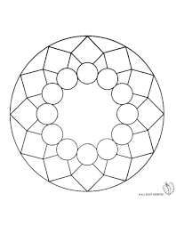 Disegno Mandala 8 Disegni Da Colorare E Stampare Gratis Per