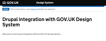 The site owner hides the web page description. Gov Uk Design System Drupal Org