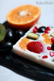 Agar Agar Fruit Jelly Cake Recipe And Video Tropical Coconut Jelly Recipe Coconut Jelly Fruit Jelly Fruitcake Recipes